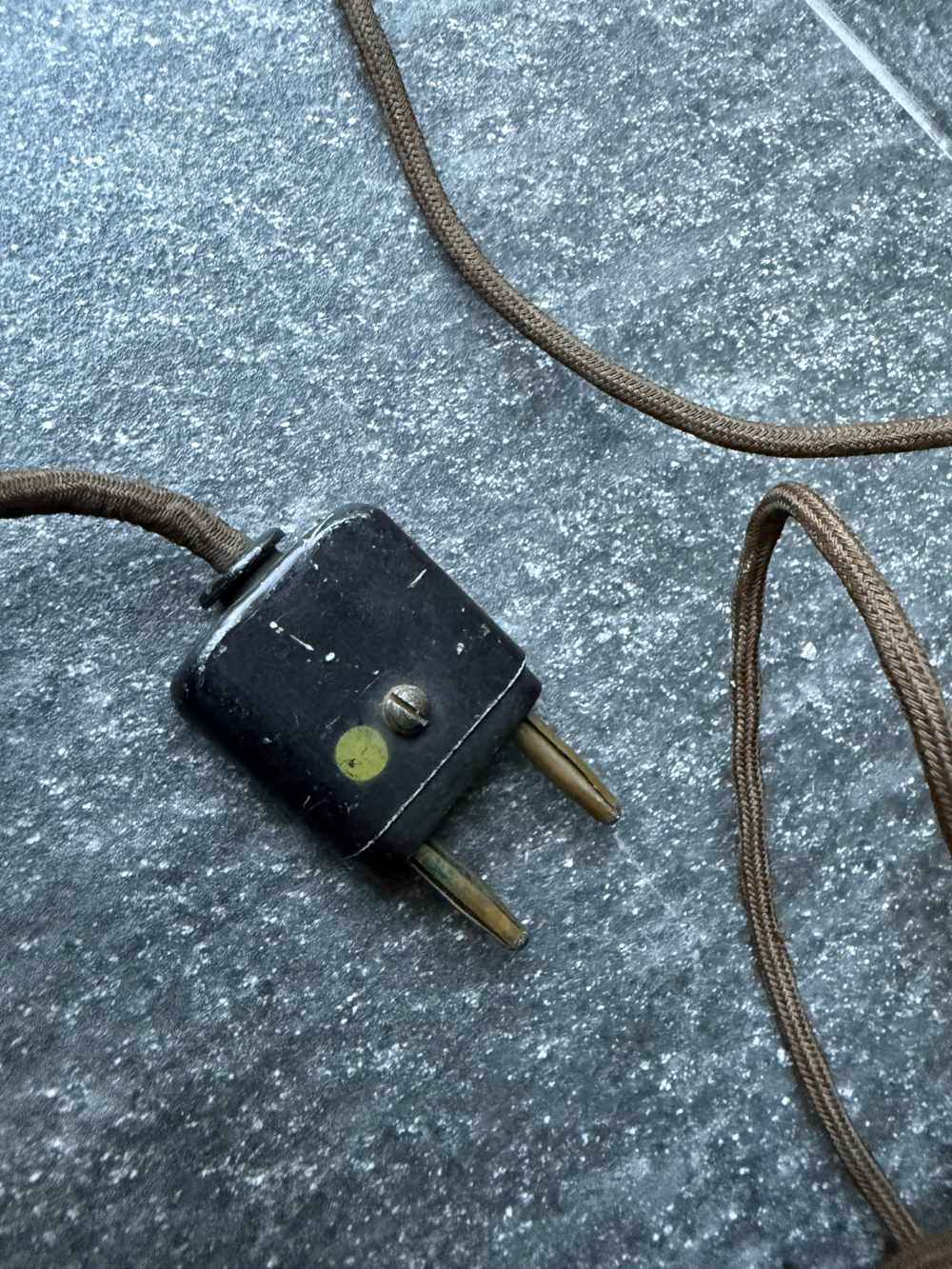 WWII German Wehrmacht Dfh. Headset Radio Headphones  Plug Panzer Luftwaffe-img-5