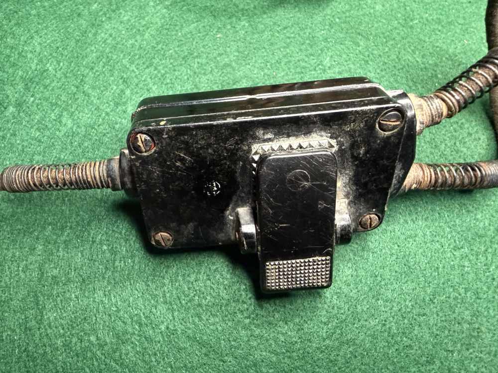 WWII German Panzer Crew Headset Throat Mic Dfh.b L38114 Intercom Rig WW2-img-18