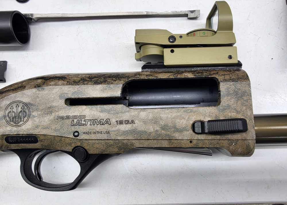 Like new Beretta A300 Ultima Oassy Oak, Beretta rail, Holo Sight, L-Mount-img-1