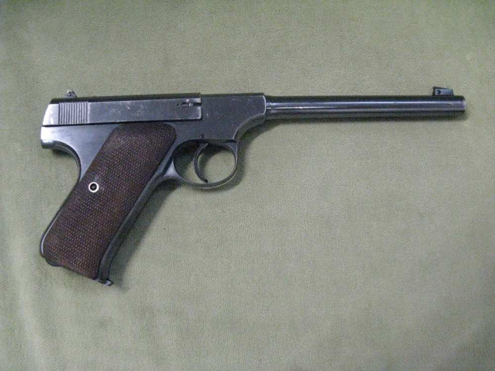 Early Colt Woodsman Target Model with box and papers!-img-1