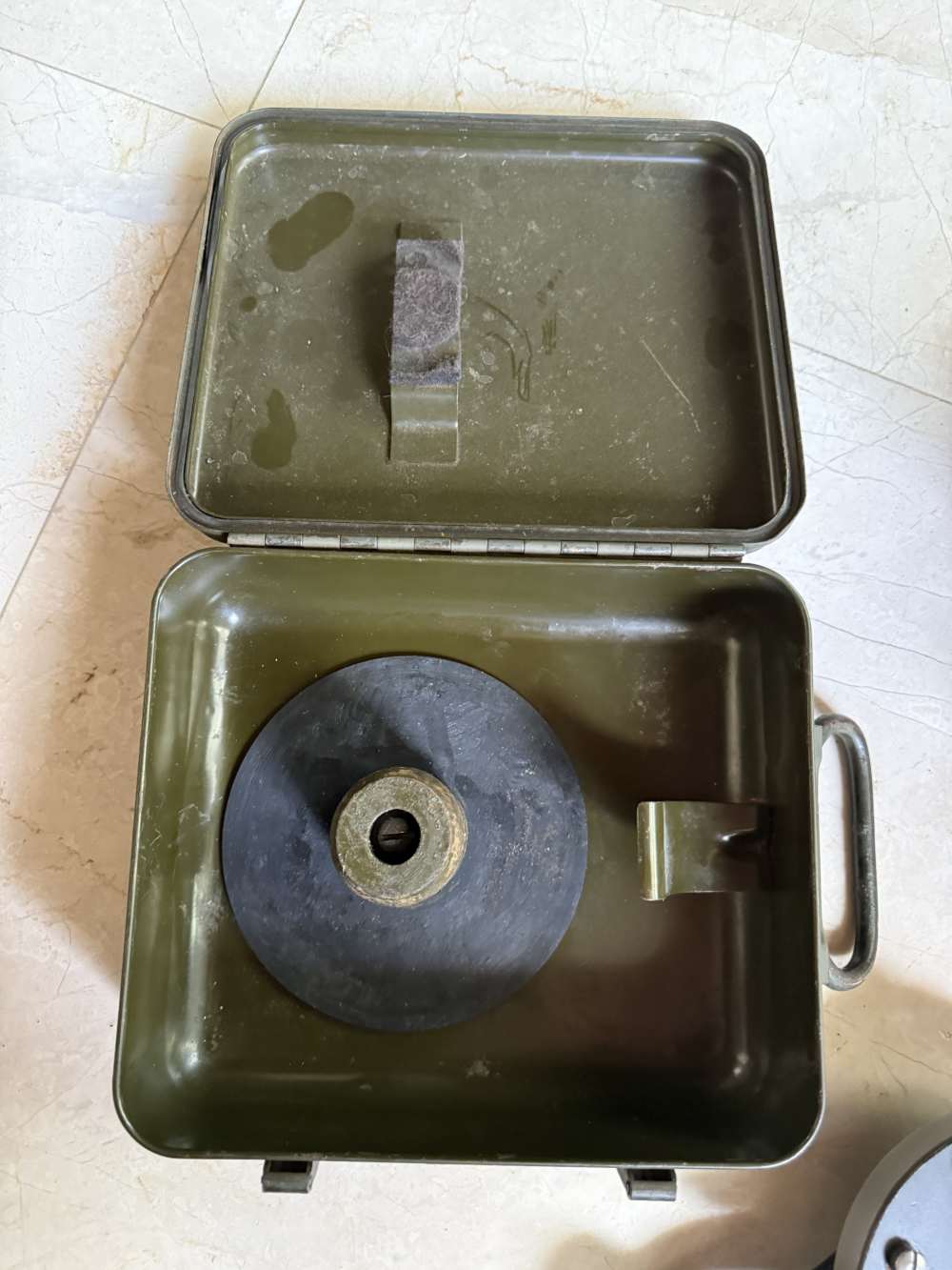 Vintage US Military M26 Fuze Setter Tool Artillery Mortar Ordnance Gear Tit-img-6