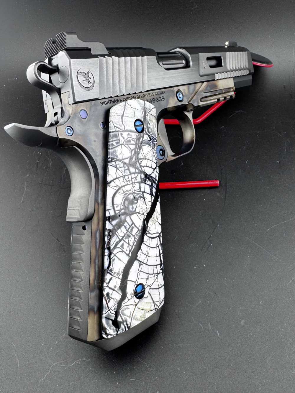 Nighthawk Custom VIP Agent 2 Turnbull 45 ACP W Custom Case NEW-img-6