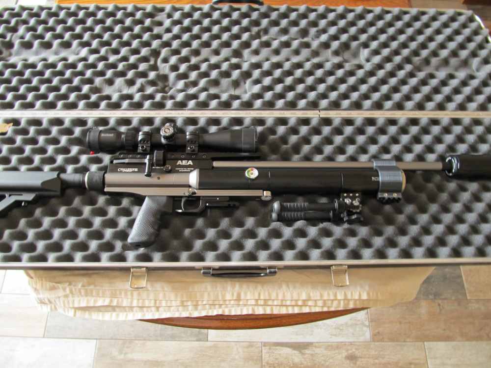 AEA Challenger Pro 30 Caliber PCP Air Rifle Lots of Acc. LNIB-img-0