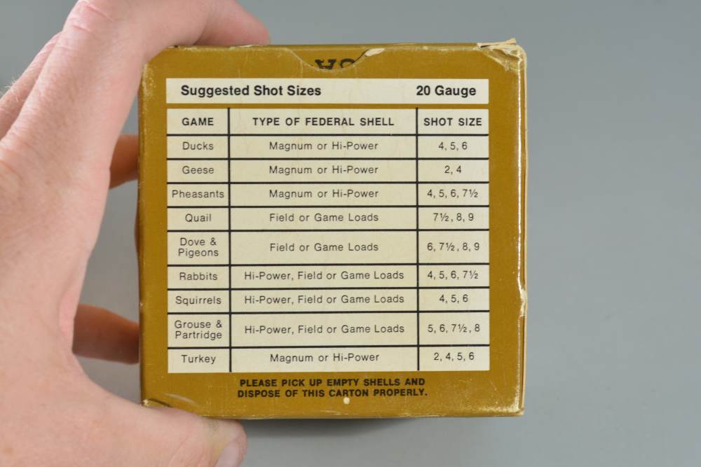 Federal Magnum 20 Gauge Vintage Ammo (100rds)-img-3