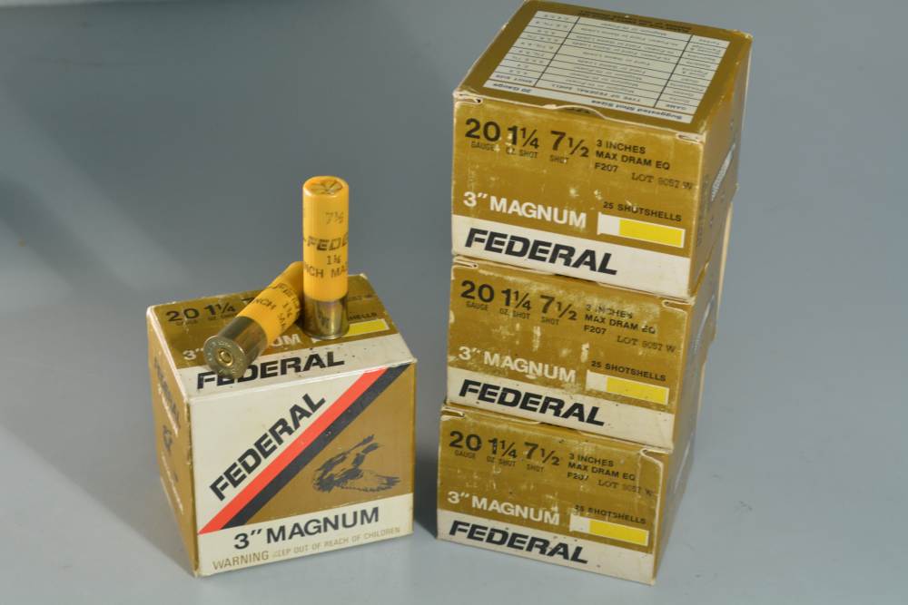 Federal Magnum 20 Gauge Vintage Ammo (100rds)-img-0