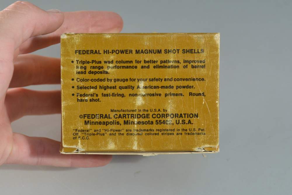 Federal Magnum 20 Gauge Vintage Ammo (100rds)-img-4