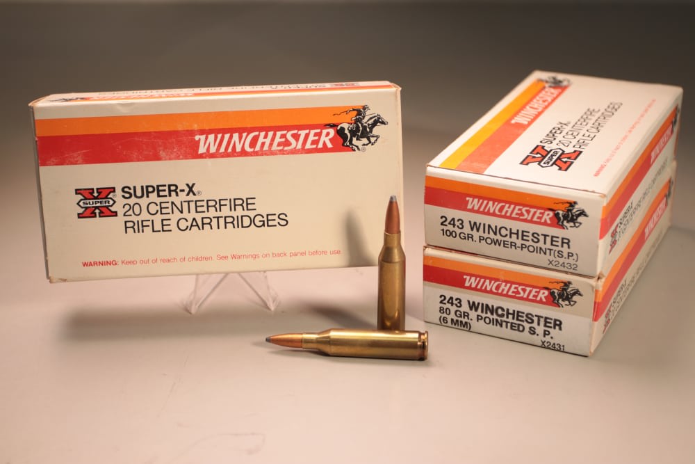 Winchester 243 Win. Super X Vintage Ammo (60rds)-img-0