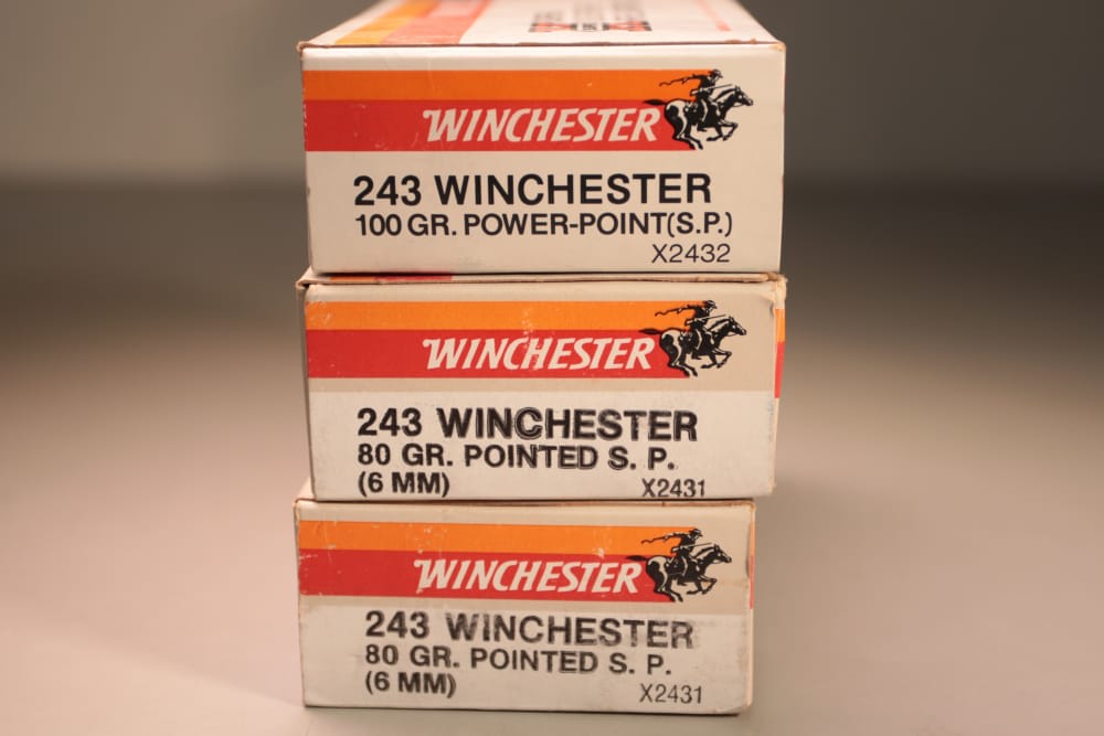 Winchester 243 Win. Super X Vintage Ammo (60rds)-img-1