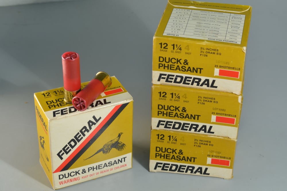 Federal 12 GA Duck & Pheasant Vintage Shotgun Ammo (100rds)-img-0