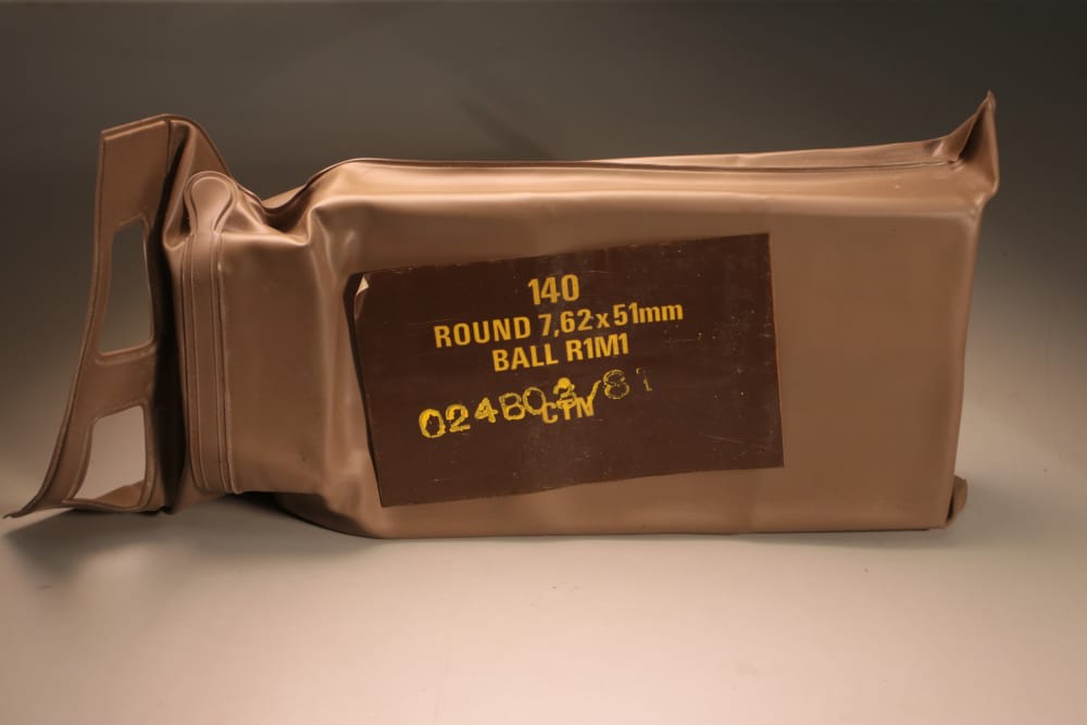 South African 7.62x51mm NATO Ball R1M1 Battle Black (140rds)-img-0
