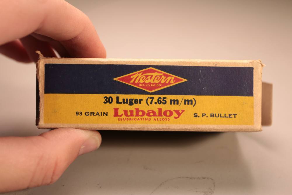 Western 30 LUGER Vintage Ammo (62rds)-img-4