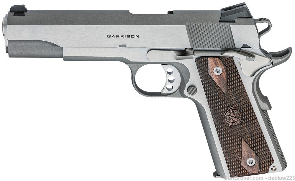 Springfield 1911 Garrison SS 5" Pistol 9mm SS LayAway Option PX9419S-img-1