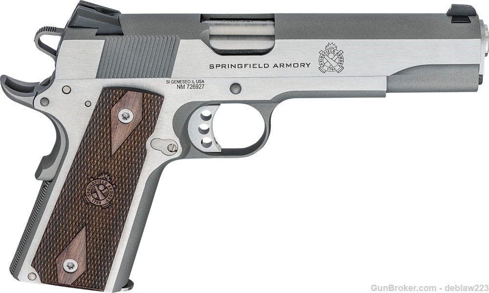 Springfield 1911 Garrison SS 5" Pistol 9mm SS LayAway Option PX9419S-img-0
