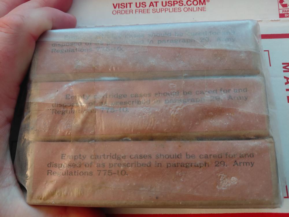 3 Boxes of Unopened Frankford Arsenal 45 Cal Ammo WW1 Era-img-1
