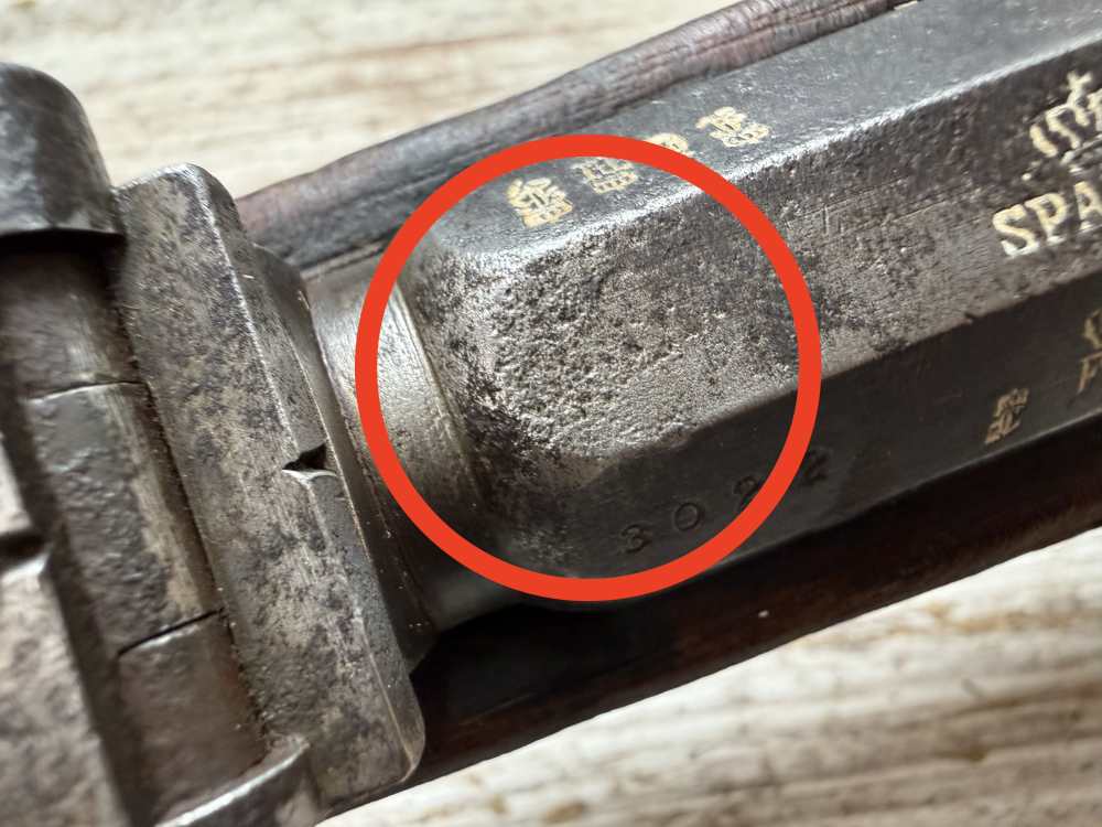 * Spandau * 71/84 * 43 Mauser * 11mm * Antique * 1886 * -img-63