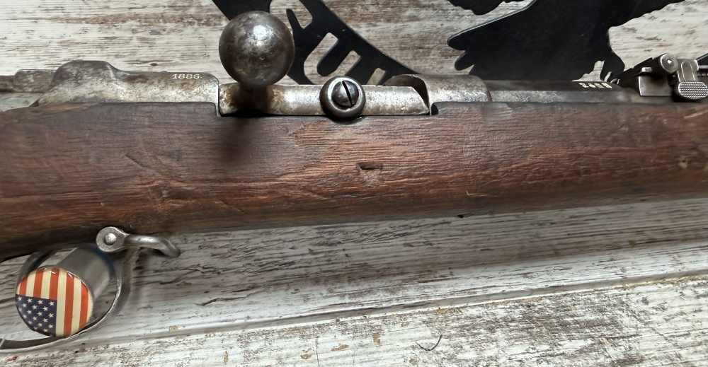* Spandau * 71/84 * 43 Mauser * 11mm * Antique * 1886 * -img-4