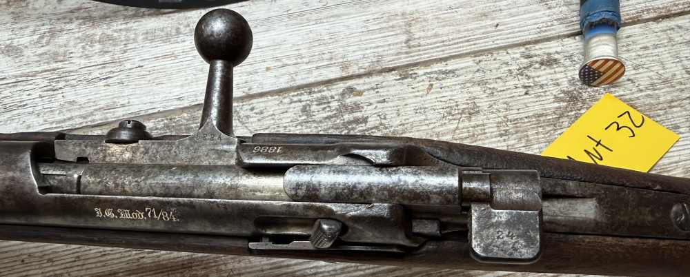 * Spandau * 71/84 * 43 Mauser * 11mm * Antique * 1886 * -img-20
