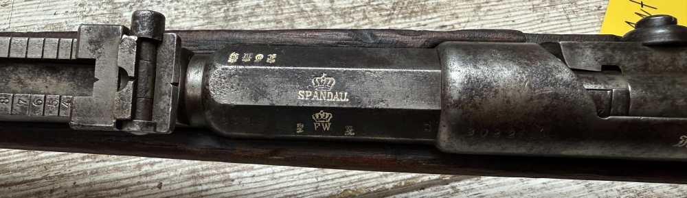 * Spandau * 71/84 * 43 Mauser * 11mm * Antique * 1886 * -img-21