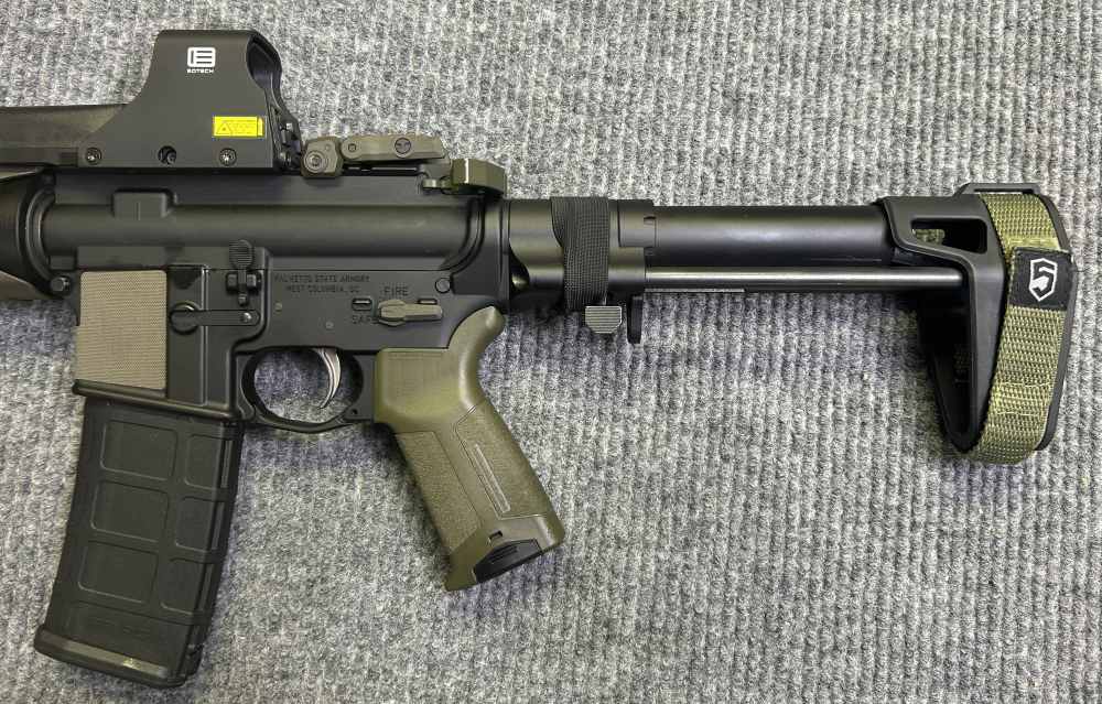 *BUILD* PSA PA-15 AR Semi Auto Pistol w/ 11.5" Barrel & 512 Eotech- 556NATO-img-5