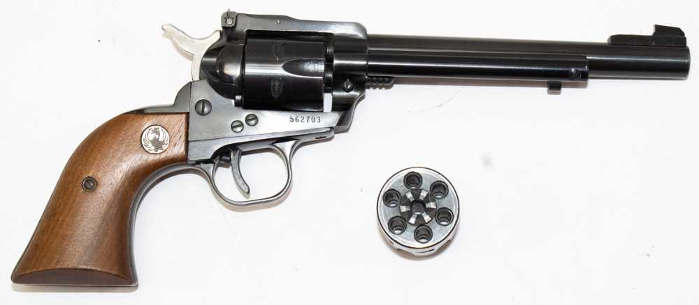 Ruger Super Single-Six Convertible Old Model 3 Screw 22 LR / WMR Mag SC6 -img-2