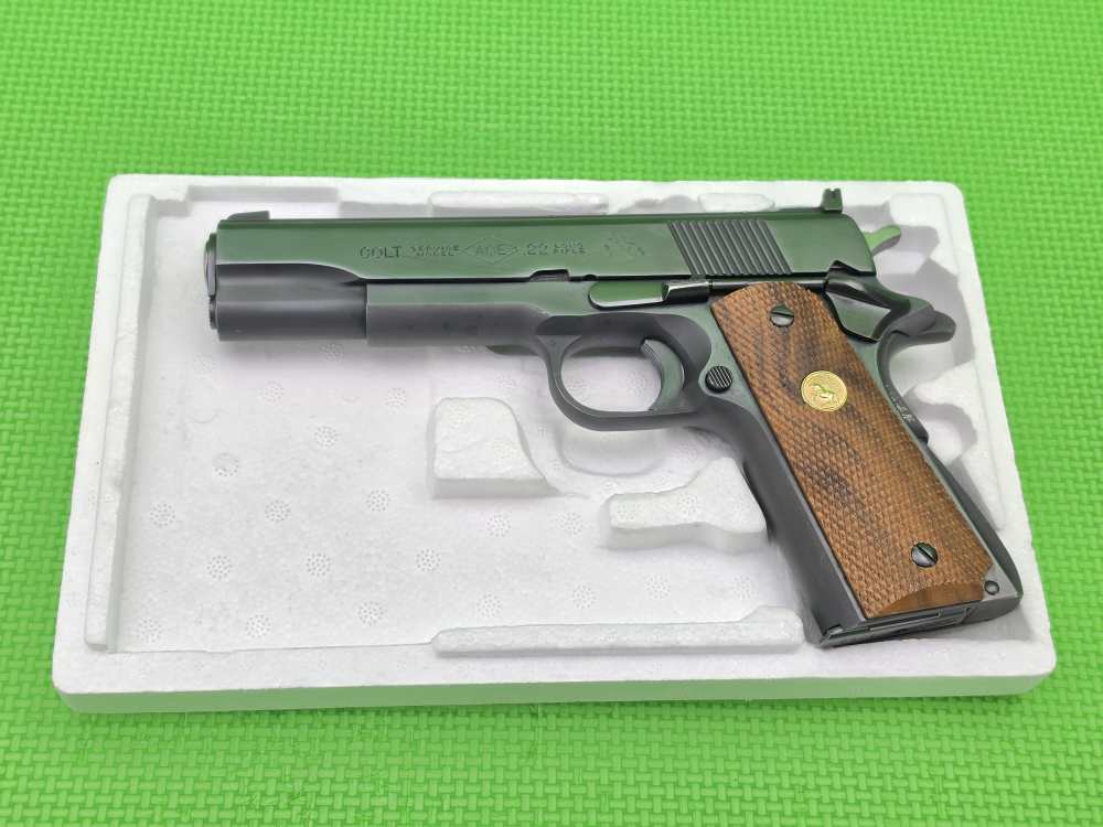 COLT SERVICE MODEL * ACE * 22 LR BORN 1980 * ROYAL BLUE SEMI-AUTOMATIC-img-2