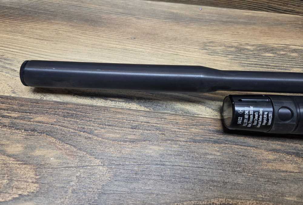 Lightly Used Hatsan BT35 SL Carnivore 35 Caliber PCP Air Rifle W/Extras -img-9