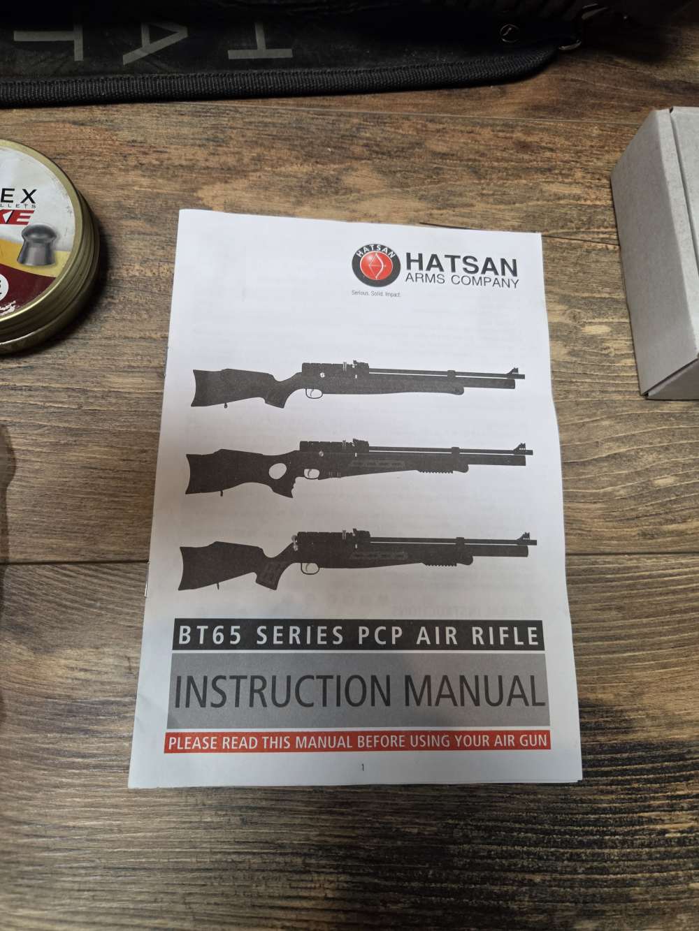 Lightly Used Hatsan BT35 SL Carnivore 35 Caliber PCP Air Rifle W/Extras -img-33