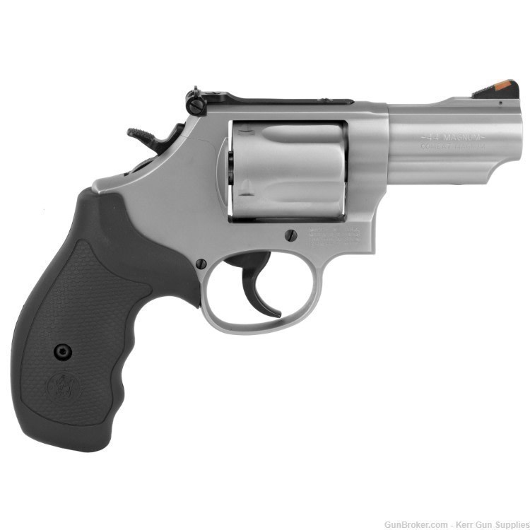 S&W 69 COMBAT MAGNUM .44Magnum 10064 SA/DA STAINLESS STEEL REVOLVER, NIB-img-2