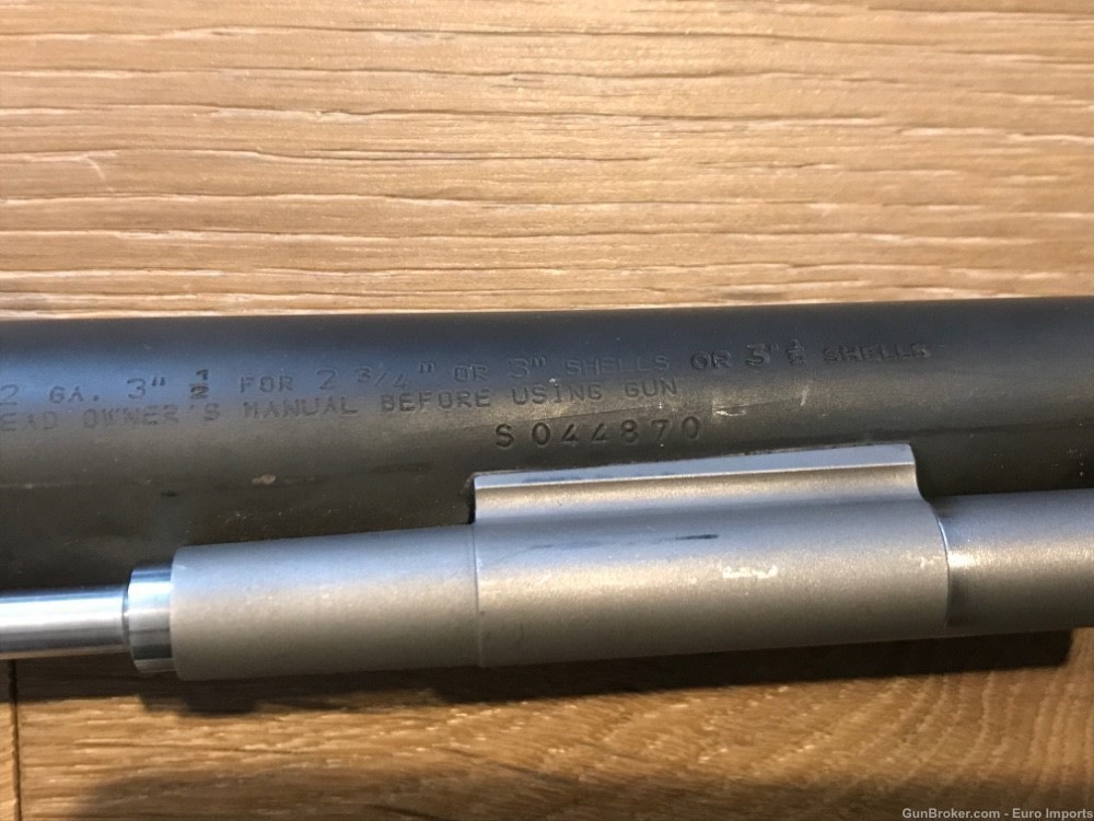 Benelli PROTOTYPE M4 M1014 Barrel Assembly Bayonet Lugs HK Grey Room Rare -img-9