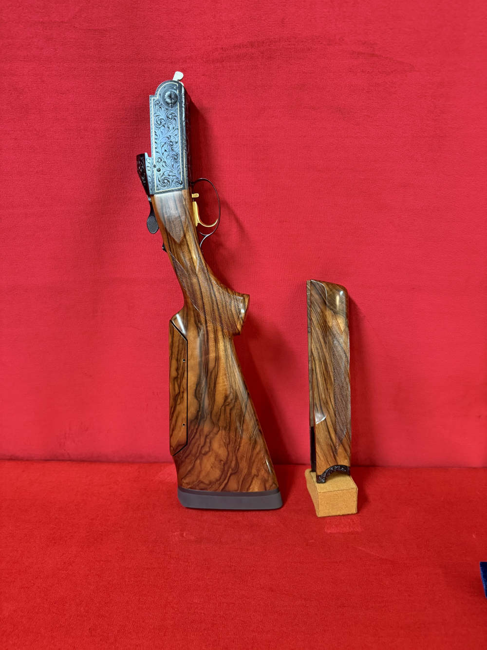 Krieghoff K80 Gold Blued Super Scroll Pro Sporter LIKE NEW-img-3