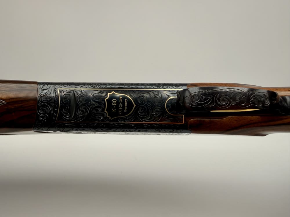 Krieghoff K80 Gold Blued Super Scroll Pro Sporter LIKE NEW-img-7