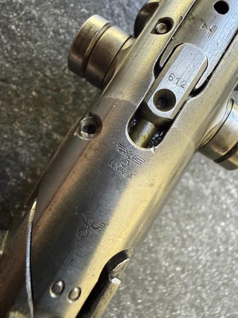 WW2 German MG34 Complete Bolt Assembly BCG Waffenamt WaA63 Marked WWII-img-6
