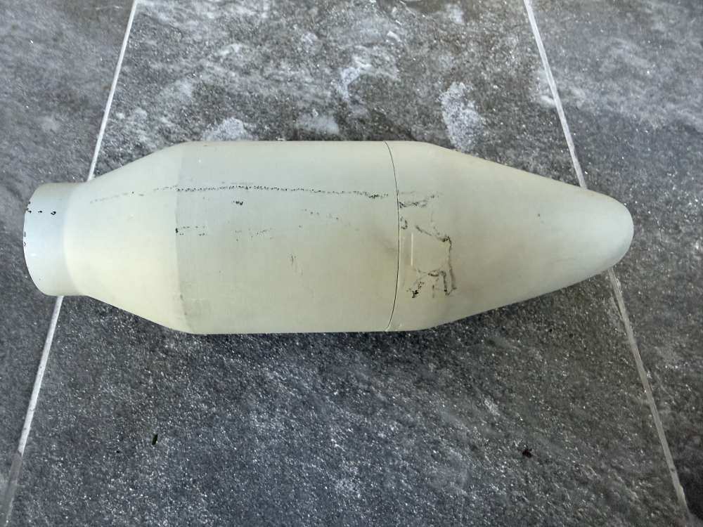 US M20 3.5 Inch Super Bazooka Inert HEAT Rocket Warhead Head Shell Cold War-img-2