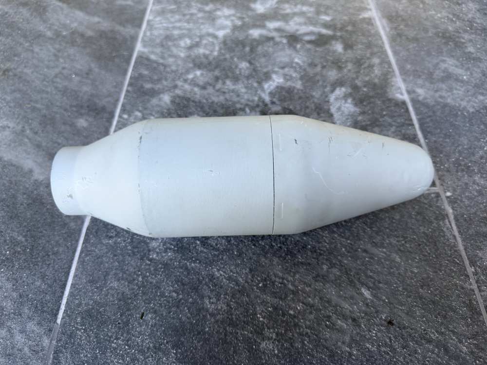 US M20 3.5 Inch Super Bazooka Inert HEAT Rocket Warhead Head Shell Cold War-img-0