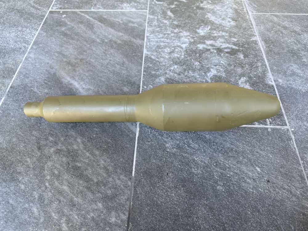 US M20 3.5 Inch Super Bazooka Inert HEAT Rocket Motor Warhead Cold War-img-3