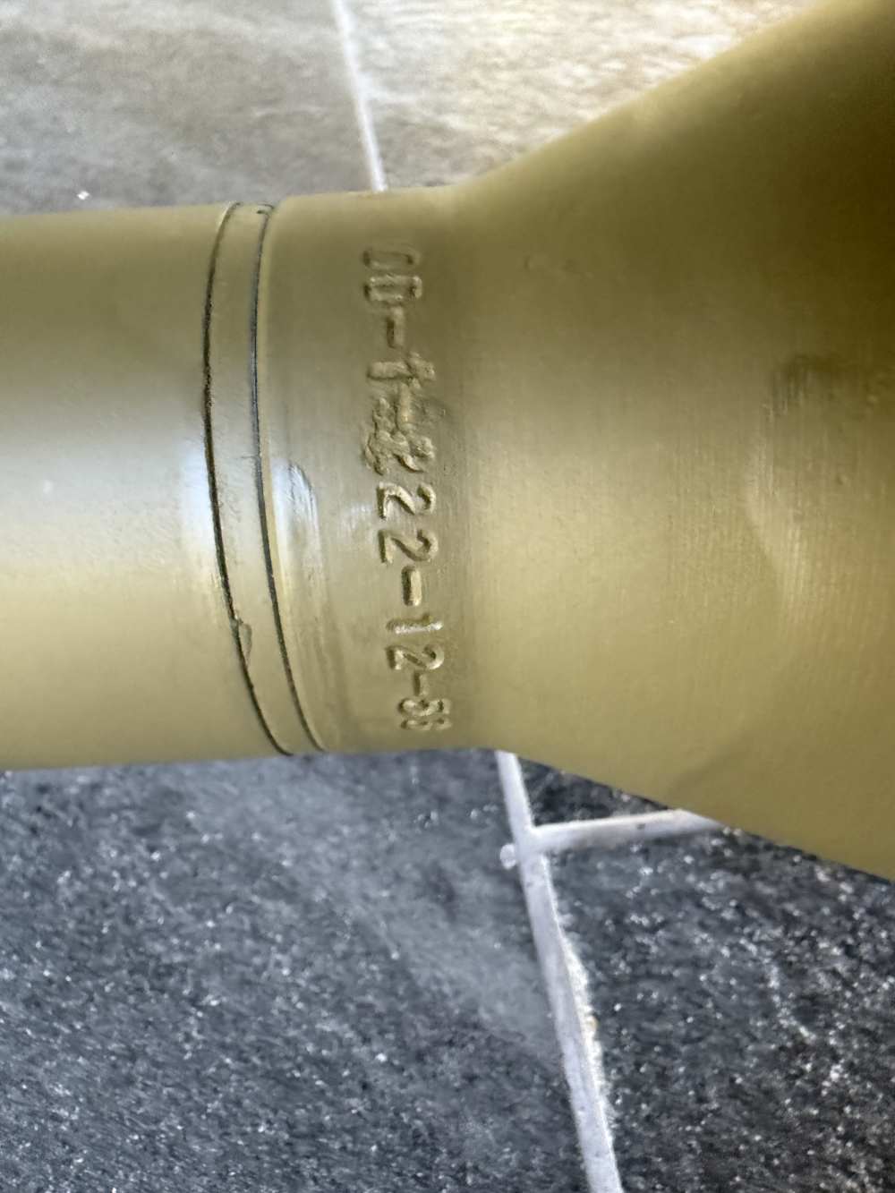 US M20 3.5 Inch Super Bazooka Inert HEAT Rocket Motor Warhead Cold War-img-1