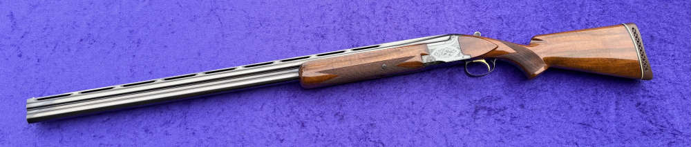 Browning Lightning Superposed Broadway Trap 12 Ga O/U 32" Cased 1965 C&R-img-5