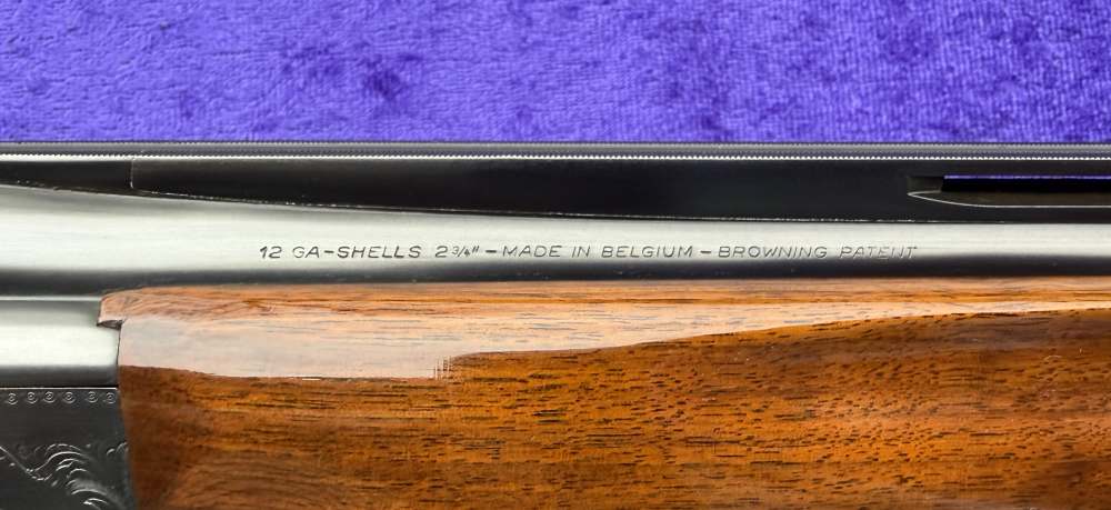 Browning Lightning Superposed Broadway Trap 12 Ga O/U 32" Cased 1965 C&R-img-17