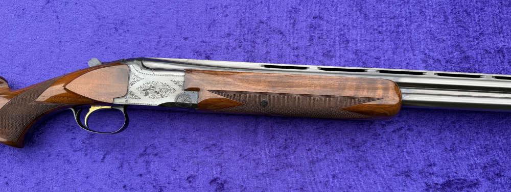 Browning Lightning Superposed Broadway Trap 12 Ga O/U 32" Cased 1965 C&R-img-14