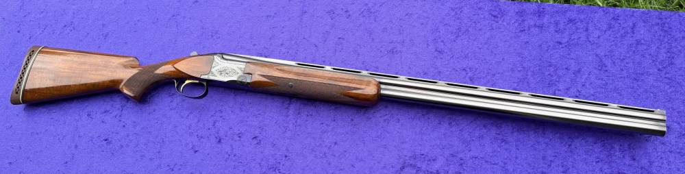 Browning Lightning Superposed Broadway Trap 12 Ga O/U 32" Cased 1965 C&R-img-12