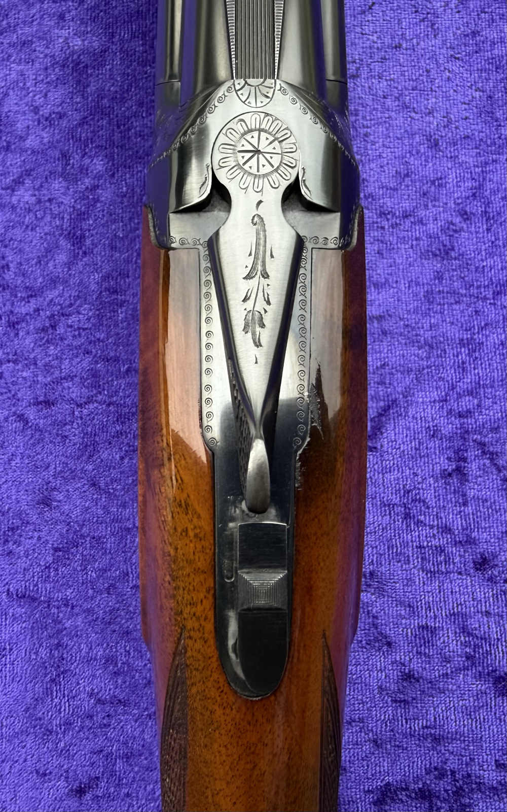 Browning Lightning Superposed Broadway Trap 12 Ga O/U 32" Cased 1965 C&R-img-28