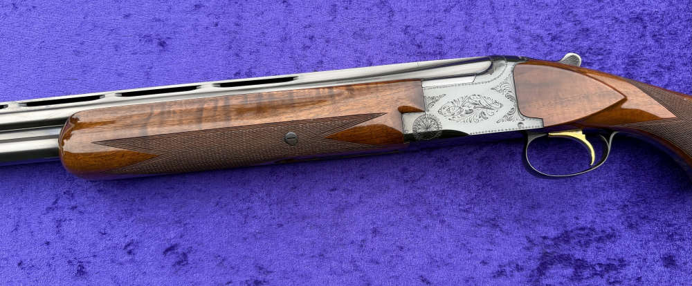 Browning Lightning Superposed Broadway Trap 12 Ga O/U 32" Cased 1965 C&R-img-7