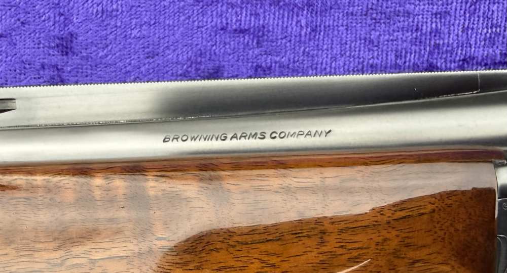 Browning Lightning Superposed Broadway Trap 12 Ga O/U 32" Cased 1965 C&R-img-10