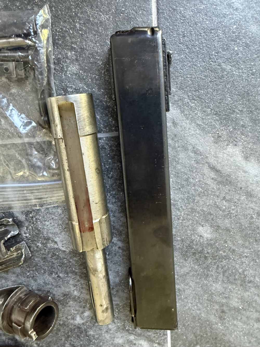 TITLE: Finnish Suomi KP/-31 M31 9mm Parts Kit WWII SMG Wood Stock Surplus  -img-6