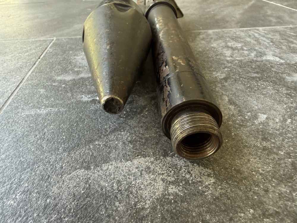 US WWII M7A1 2.36 Inch Bazooka Practice Rocket Inert Ordnance Relic-img-4