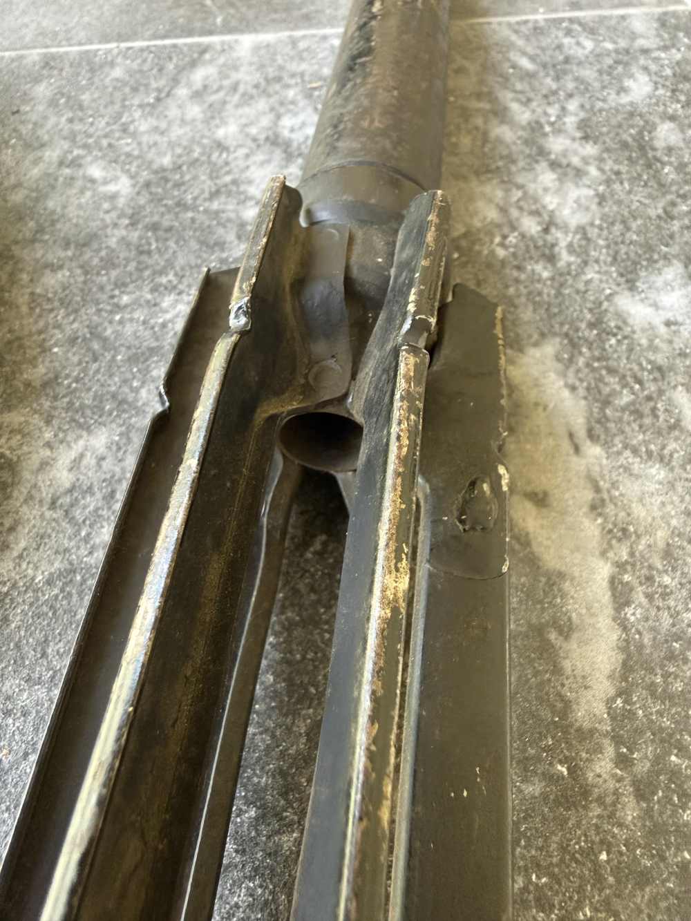 US WWII M7A1 2.36 Inch Bazooka Practice Rocket Inert Ordnance Relic-img-5