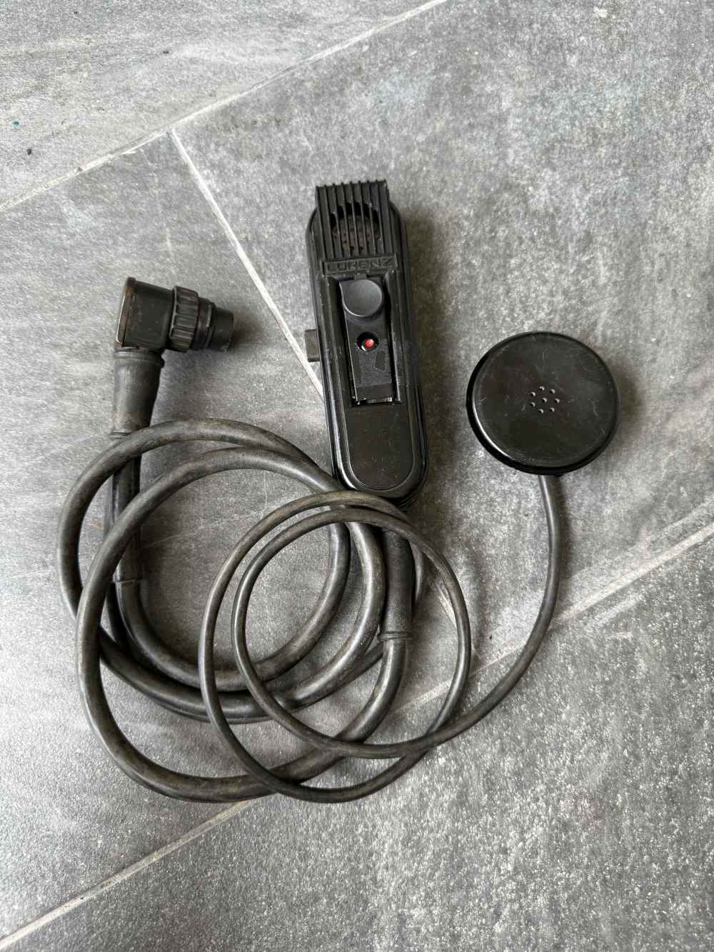 WWII German Wehrmacht Handheld Switchboard Microphone C. Lorenz AG VZ/566/2-img-0