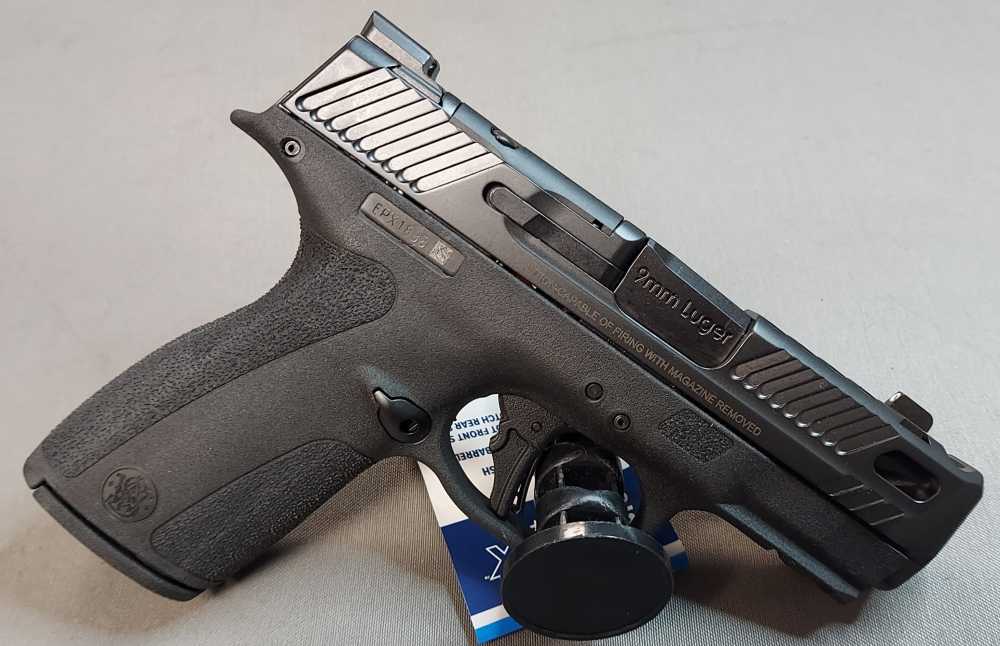 Smith & Wesson PC M&P9 Shield X Carry Comp Pistol 9mm 3.6" Barrel 15 Rounds-img-1