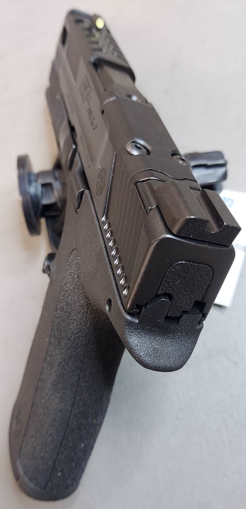 Smith & Wesson PC M&P9 Shield X Carry Comp Pistol 9mm 3.6" Barrel 15 Rounds-img-2
