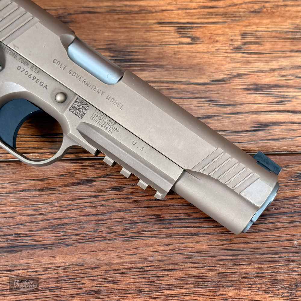 RARE Colt M4591 CQBP PROTOTYPE IonBond Zinc Brown Colt Archive Letter!  -img-6